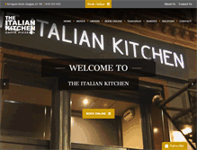 Tablet Screenshot of italian-kitchen.co.uk